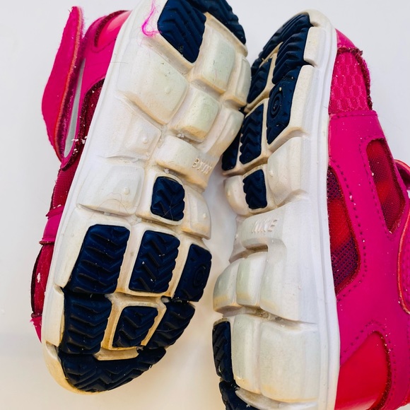 Nike Kids Free Run 3 ) Fusion Pink 512101-602 (6 c Fushion Pink) - Picture 4 of 5